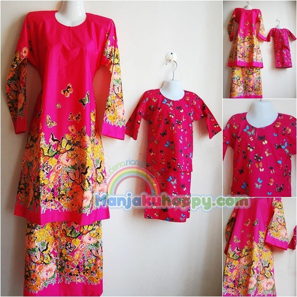  Baju  Kurung  Sedondon Ibu  Dan  Anak  