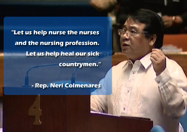 Solon pushes for P25,000 basic salary for nurses