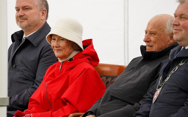 King and Queen visited Nordland as part of the royal tour made traditionally with the Royal Yacht