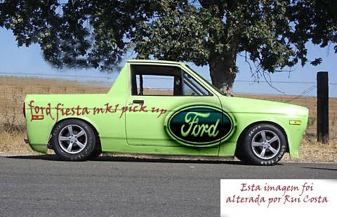 ford fiesta mk1 pick up alterada por Rui Costa