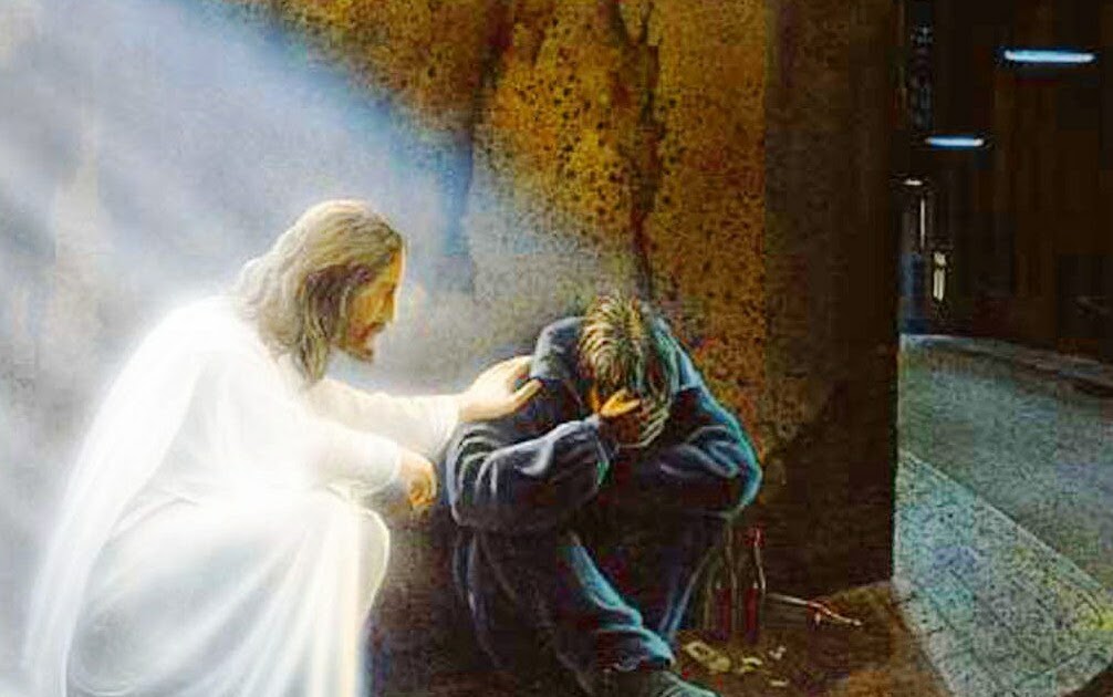 Иисус рядом с человеком. Человек молится. Иисус и дети. Простите каюсь