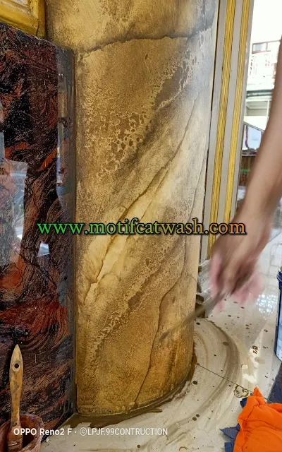 jasa tukang cat wash jakarta jasa pengecatan wash motif marmer di jakarta