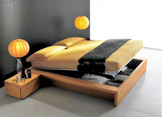 Lingkar Warna 24 Desain Inspiratif Tempat Tidur Dengan Lemari Di Bawahnya
