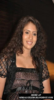 Actress Sanghavi in transparent dress