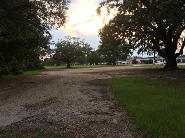 This vacant property in Biloxi was once the home of Fernwood Junior High, a Camille shelter in 1969.