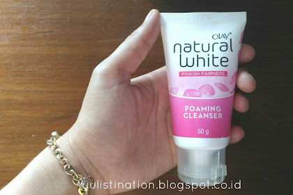 REVIEW : Olay Natural White Pinkish Fairness Foaming Cleanser