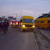 Photos: Drivers driving on one-way arrested by Governor Ambode's convoy 