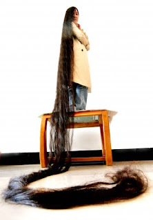 very long hair 