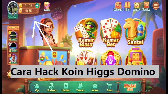 Cara Hack Koin Higgs Domino