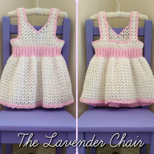 My First Birthday Dress (12-18 months) - Free Pattern