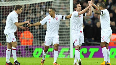 England Kalahkan Brazil 2-1 di Stadium Wembley