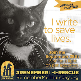 I write to save lives--Remember the Rescue--September 28, 2017
