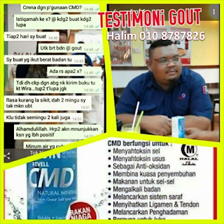 Testimoni Gout CMD Revell 2