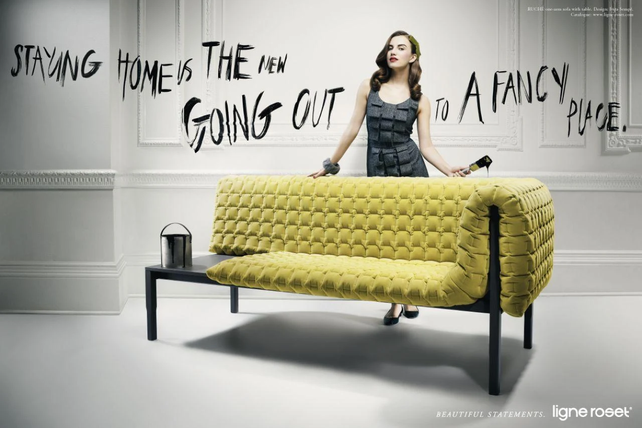 Ad Campaign: Ligne Roset Furniture Campaign by JVM