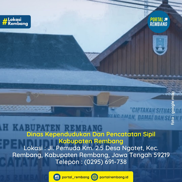 Dinas Kependudukan dan Pencatatan Sipil Kabupaten Rembang