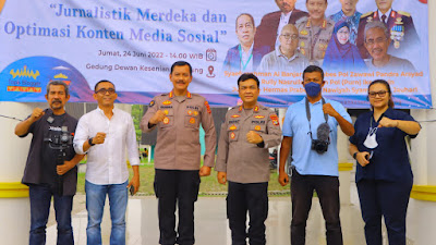 Workshop AJV, Kabid Humas Polda Lampung: Era Digital Harus Bisa Beradaptasi