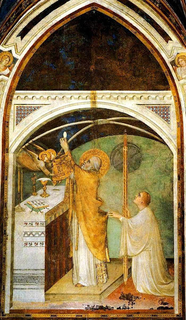 O milagre de Bolsena, Simone Martini.