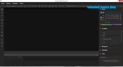 Google Web Designer Aracı