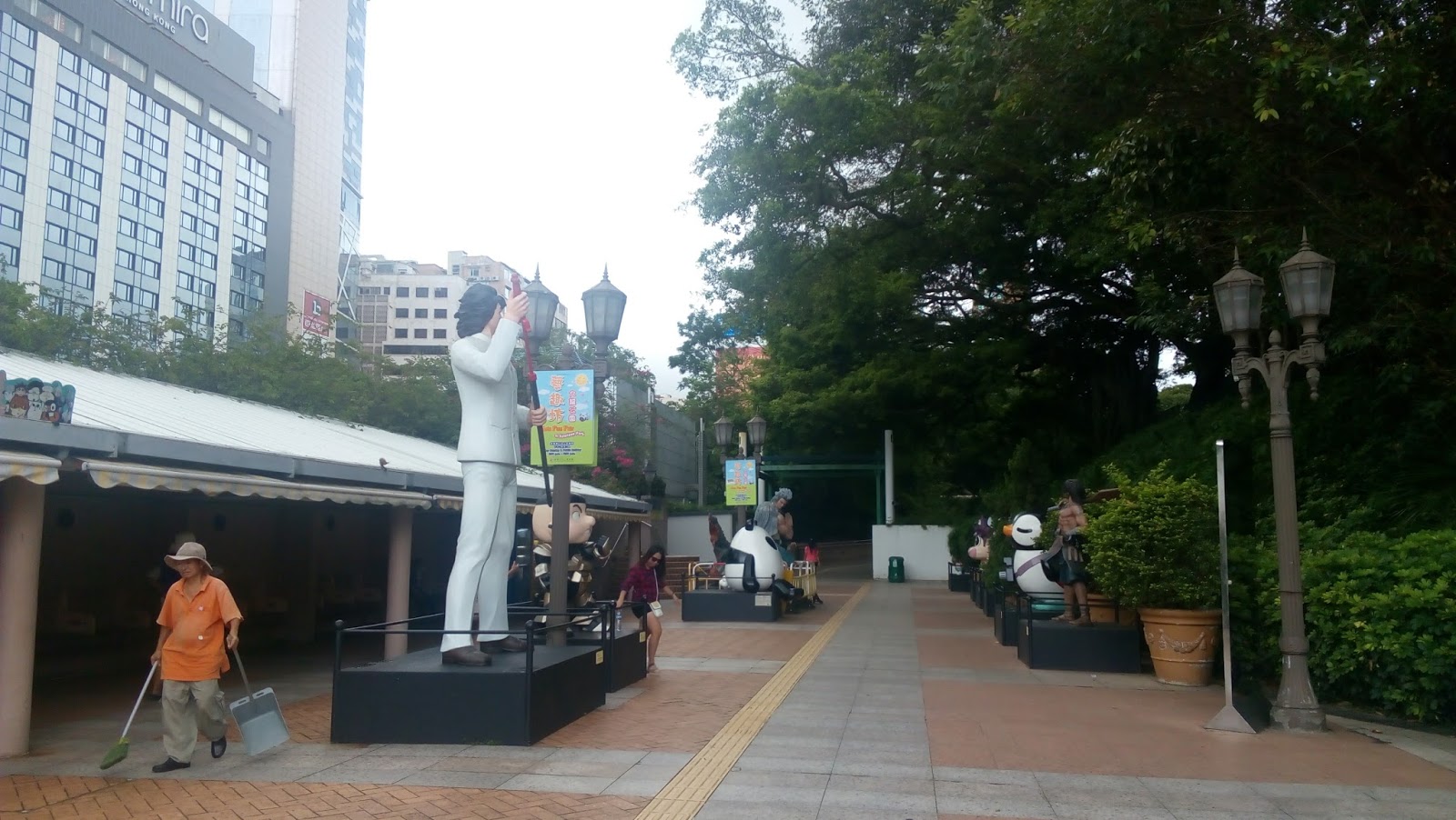 Acaranya Jalan Jalan: Kowloon Park, Hong Kong