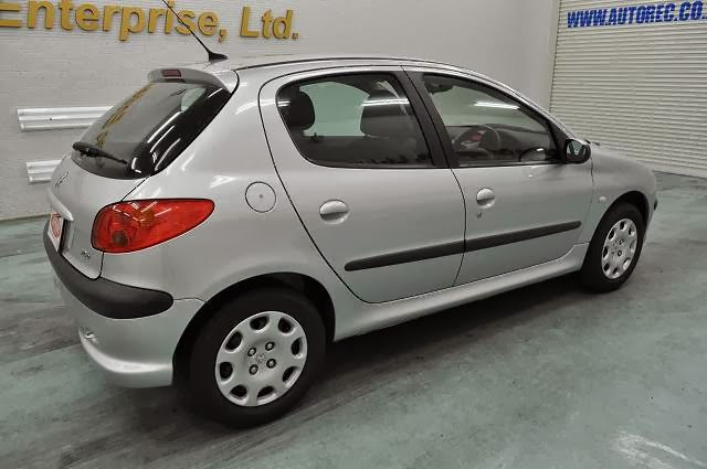 2004 PEUGEOT 206 RHD