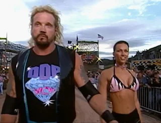 WCW Road Wild 1997 - Diamond Dallas Page (w/ Kimberly) faced Curt Hennig