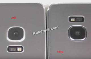 Lampu Flash Kamera Samsung S7 Asli Dan Palsu