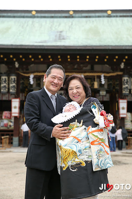 大阪天満宮でお宮参り出張撮影