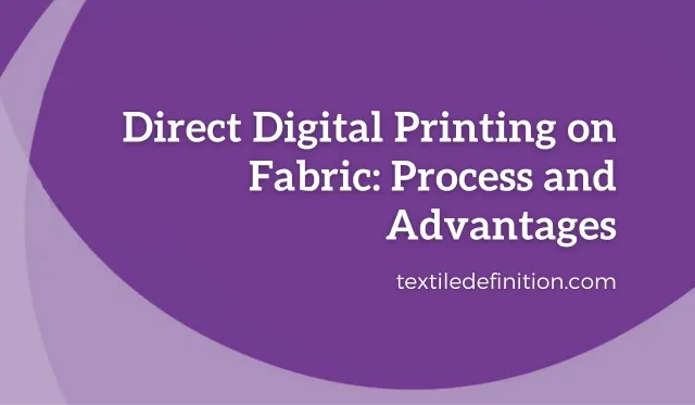 What Is Digital Printing?  Types Of Digital Printing