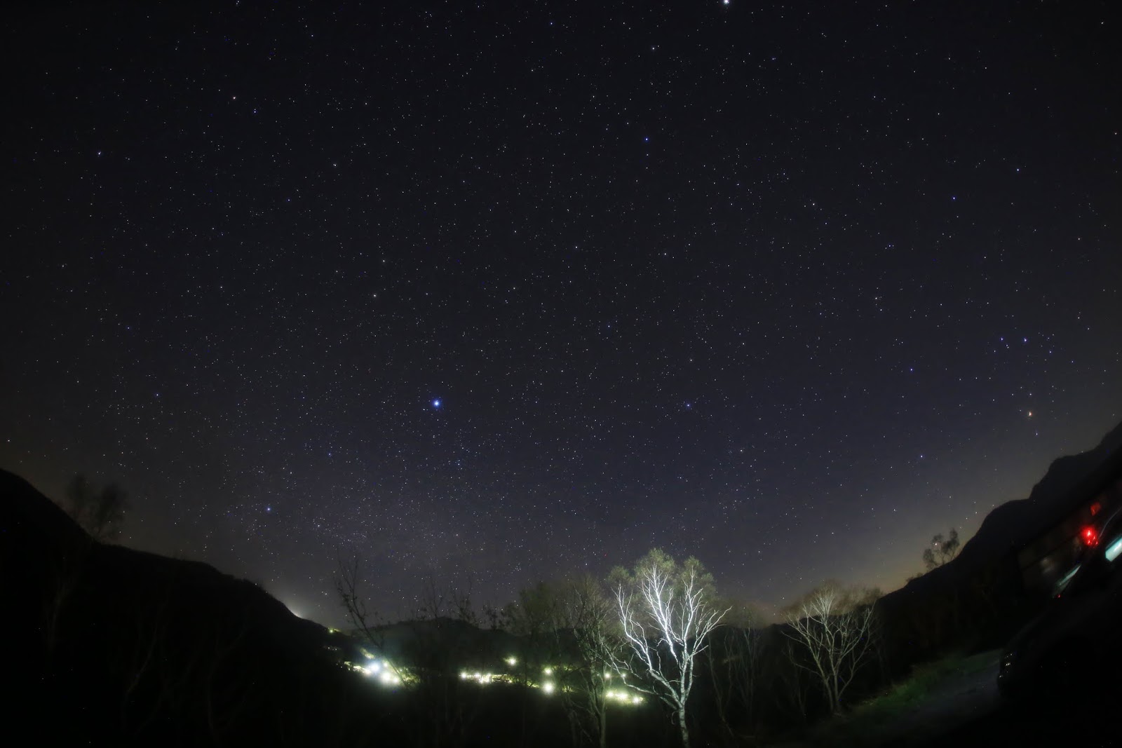 まめパパのひとり言 志賀高原横手山ドライブインの星撮り