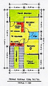 50+ Contoh Gambar Denah Rumah Minimalis Terbaru 2017 