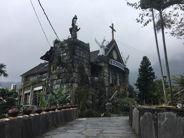 tribal church in Wutai Indigenous Village, Pingdong, Taiwan