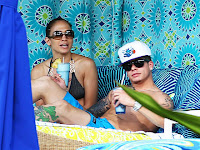 Jennifer Lopez and Casper Smart 