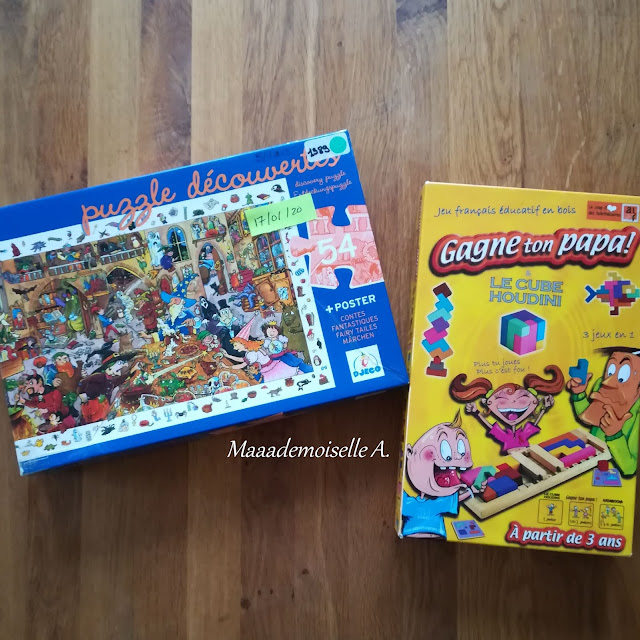 Puzzle découvertes, Gagne ton papa