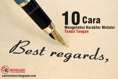 10 Cara Membaca Karakter Seseorang Dari Tanda Tangan Mereka 