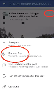 tag remove fb