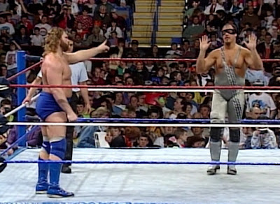 WWF UK Rampage 1992 - Hacksaw Jim Duggan promises vs. Repo Man