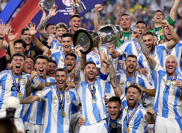 கோப்பா அமெரிக்கா தொடர் - அர்ஜென்டினா சாம்பியன் / Copa America Series - Argentina Champion