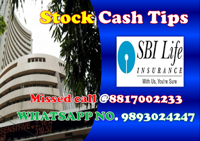 stock cash tips sbilife