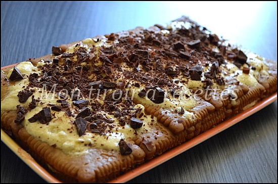 Mon Tiroir A Recettes Blog De Cuisine Gateau De Petits Beurres Au Cafe