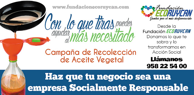Campaña de recogida de Aceite Vegetal Solidario
