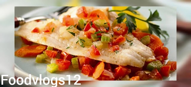 Classic and Healthy Fish Fillets with Fresh Tomatoe Recipe