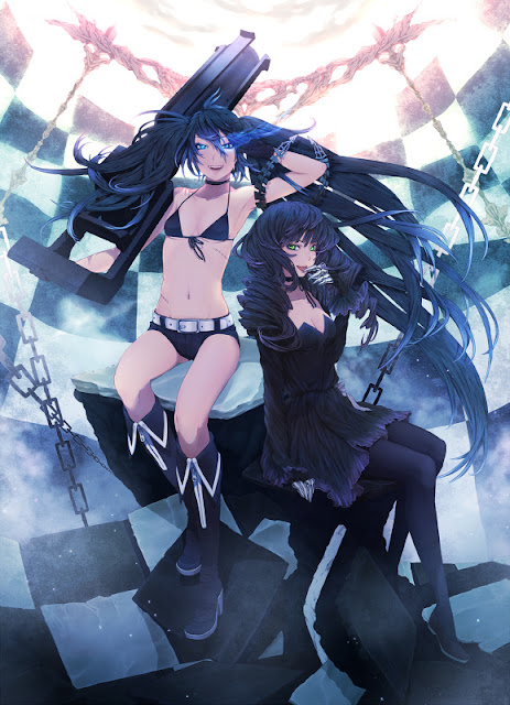 black rock shooter, death master, anime wallpaper