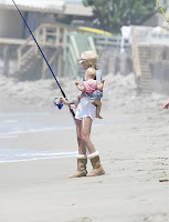 Tori Spelling Malibu Beach Pics