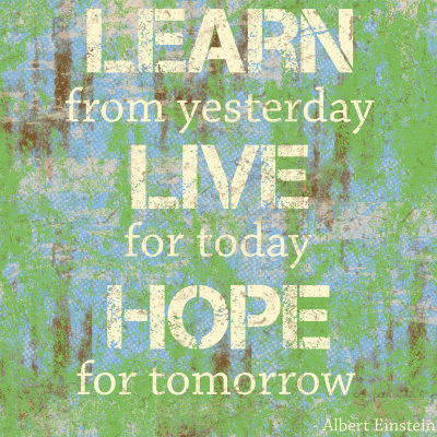 Quote Live Learn Hope