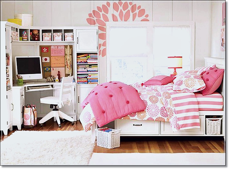 Modern Teenage Girl Bedroom Decorating Ideas