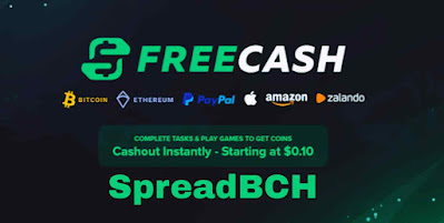 Earn BCH on Freecash Spreadbch
