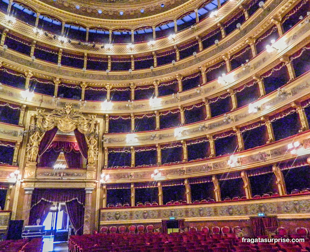 Teatro Massimo de Palermo na Sicília