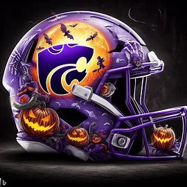 Kansas State Wildcats halloween concept helmet