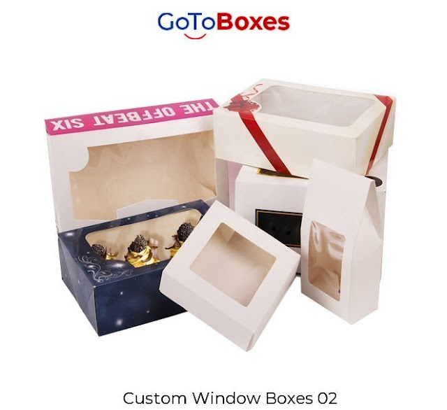 Custom Window Gift Boxes