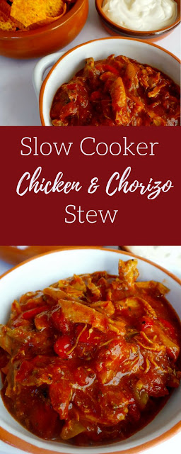 Slow Cooker Chicken & Chorizo Stew, Slow Cooker Recipes